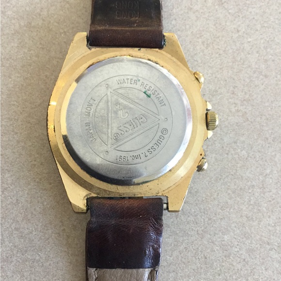 1991 GUESS GOLD WATCH - Picture 5 of 5